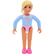 Lego Belville dívka, světle modrá (belvfemale76)